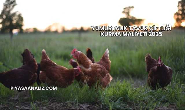 Yumurtalık Tavuk Çiftliği Kurma Maliyeti 2025