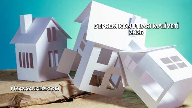 Deprem Konutları Maliyeti 2025
