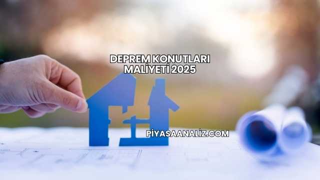Deprem Konutları Maliyeti 2025