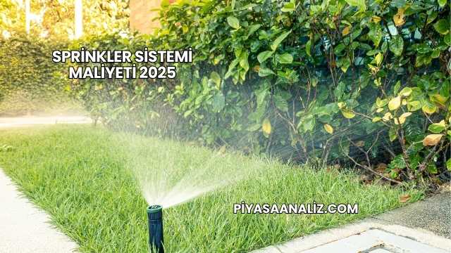 Sprinkler Sistemi Maliyeti 2025
